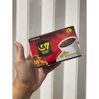 ราคา G7 กาแฟดำ กาแฟเวียดนาม กาแฟสำเร็จรูป 1 กล่อง 15 ซอง ซองละ 2 กรัม ล็อตใหม่ (21607867284)