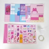 ราคา พร้อมส่ง ตุ๊กตากระดาษ DIY คุโรมิ มายเมโลดี้ แต่งตัว เปลี่ยนชุด สมุดบ้านตุ๊กตา ซานริโอ้ หนังสือของเล่น (21414938051)
