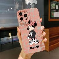 ราคา โทรศัพท์สำหรับ VIVO T1 5G Y01 Y21E Y21T Y21 Y33S Y20 Y12S Y12A Y11S Y20i Y20A Y20S Y17 Y15S Y12 Y15A Y15แฟชั่น Mickey Minnie Mouse Black Square Edge Full Len ป้องกัน (15891200238)