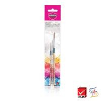 ราคา Master Art พู่กัน ชุดพู่กันกลม รุ่นจิตรกรน้อย เบอร์ 1 3 7 จำนวน 1 ชุด (4175736815)