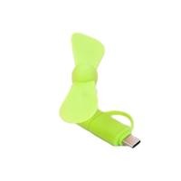 ราคา พัดลมมินิ USB แจกของรางวัลโปรโมชั่นฤดูร้อนสำหรับ iPhone Android 2 In 1 Type C พัดลมมินิยูเอสบีพกพา IOS (21067570937)