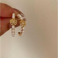 ราคา ตัวอักษรเกาหลีต่างหู H สตั๊ดกับต่างหูเพชรต่างหูผู้หญิง (19887329948)