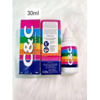 ราคา น้ำยาแช่และล้าง คอนแทคเลนส์ C C มี2ขนาด 60ml 250ml (21494166424)