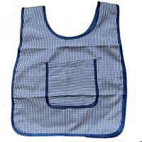 ราคา ผ้ากันเปื้อนเด็กอนุบาล เอี๊ยมเด็กอนุบาล ลายสก็อตสีแดง KidApron (20663166230)