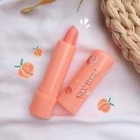 ราคา 1 แท่ง ลิปมันเปลี่ยนสี ลูกพีช ลิปบาล์ม Tanako ทานาโกะ บำรุงริมฝีปาก เนียนนุ่ม ชุ่มชื่น หอมกลิ่นพีช สีสวย ขนาด 3 5 กรัม (21749789508)