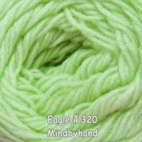 ราคา ไหมพรมยอดนิยม ไหมพรมอีเกิ้ล Eagle สีพื้น เส้น 4 ply 10001 (20812558545)