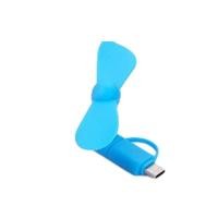 ราคา พัดลมมินิ USB แจกของรางวัลโปรโมชั่นฤดูร้อนสำหรับ iPhone Android 2 In 1 Type C พัดลมมินิยูเอสบีพกพา IOS (21067570940)