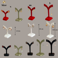 ราคา ดิสเพลย์โชว์ต่างหูเครื่องประดับดิสเพลย์จัดเก็บเครื่องประดับรูปตัวYรุ่นเขากวางไซร์ S M L (21561725371)