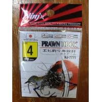ราคา ตะขอเบ็ตตกกุ้งแม่น้ำ NINJ Prawn Hook NJ7771 (19819875959)