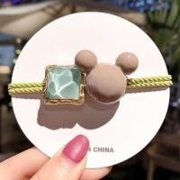 ราคา ยางรัดผมมิกกี้ ยางรัดผม ลายหิน แฟชั่น เกาหลี เครื่องประดับSY 21 (21420382022)