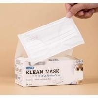 ราคา ส่งฟรี หน้ากากอนามัย Klean Mask สำหรับใช้ครั้งเดียว 1 กล่องมี 50 ชิ้น (21259341146)
