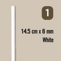 ราคา หลอดกระดาษ 100 หลอดต่อแพ็ค Paper Straws 100 pieces pack (9984656584)