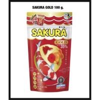 ราคา SAKURA GOLD 100 g อาหารปลาสวยงาม เร่งสี เร่งโต น้ำไม่ขุ่น (19013079638)