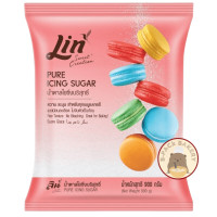 ราคา ลิน น้ำตาลไอซิ่ง บริสุทธิ์ LIN Pure Icing Sugar 900g (20670496709)