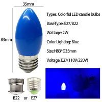 ราคา Home Wi ไฟ C35 LED 2835หลอดไฟ SMD 2W E27 B22 AC 220V ไฟแสดงสถานะหลอดไฟ LED สีไฟตกแต่งวันหยุดไฟคริสมาสต์ในบ้าน (20420227559)