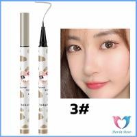 ราคา D S ปากกาอายไลเนอร์ กันน้ํา ติดทนนาน ไม่เลอะ ปลายขนแปรงนุ่ม สีดํา สีน้ําตาล Lasting Eyeliner (19543493234)