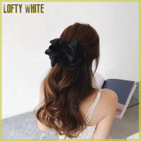 ราคา คลิปหนีบกิ๊บหนีบผมผ้าซาตินสีขาวโบว์สีดำขนาดใหญ่หรูหราจับยึดมั่นกันลื่นที่หนีบผมที่หนีบผมสำหรับเครื่องประดับผมผู้หญิงหญิงสาว (21164476820)