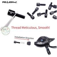 ราคา ตัวปรับสายเกียร์ CNC สายเกียร์ จักรยาน Shimano Sram ปลอกเกียร์ ปลอก สาย เกียร์ สายเบรก เสือภูเขา ชิมาโน่ mtb รถจักรยาน น็อต เกียร์มือ 6 7 8 9 10 11 12 สปีพ speed ชิฟเตอร์ (16439244568)