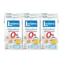 ราคา 6 รสชาติ แลคตาซอย นมถั่วเหลือง UHT ขนาด 125 มล (21457035357)