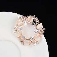 ราคา Korean Rhinestone Pearl Luxury Brooch Flower Fashion Brooch Pin Accessories (20385064878)