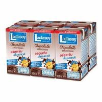 ราคา 6 รสชาติ แลคตาซอย นมถั่วเหลือง UHT ขนาด 125 มล (21457035363)