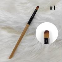 ราคา 01 แปรงเดี่ยวแต่งหน้า ขนนุ่ม แปรงปัดแก้ม แปรงแต่งหน้า แปรงทารองพื้น (5521536354)