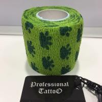 ราคา ผ้าพันกระบอกจับเครื่องสัก TATTOO COHESIVE TAPE ขนาด 2 นิ้ว (21429427509)