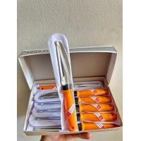 ราคา มีด2คม มีดปลอกผลไม้ มีดปอกเปลือก ตราเพชร มีดด้ามส้ม (21623057515)