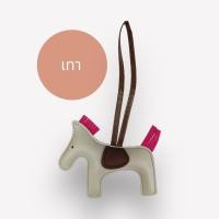 ราคา ปลีก ส่ง 1ชิ้น พวงกุญแจ ที่ห้อยกระเป๋า จี้ม้า หนังPU สไตล์ Hermes Rodeo Pegase เครื่องประดับ (18895419237)