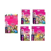 ราคา Master Art สีเทียน ขนาดจัมโบ้ Wax Crayos 8 12 16 24 colours jumbo size จำนวน 1 กล่อง (9750996702)