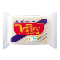 ราคา WAI WAI ไวไว เส้นหมี่แห้ง 180 กรัม เส้นหมี่ หมี่แห้ง บะหมี่ขาว หมี่ขาว เส้นก๋วยเตี๋ยว บะหมี่กึ่งสำเร็จรูป เส้นไวไว dried noodle 180 g (21608718373)