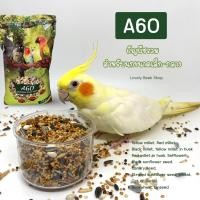 ราคา อาหารนก A60 ธัญพืชรวมสำหรับนกแก้วขนาดเล็ก กลาง เลิฟเบิร์ด ค็อกคาเทล กรีนชีค คอนัวร์ และนกพาราคีท (21664199553)