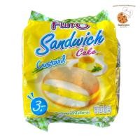 ราคา ฟันโอ แซนวิชเค้ก พัฟเค้กสอดไส้ครีม มี 3 รส แพ็คละ12ซอง (11795104879)
