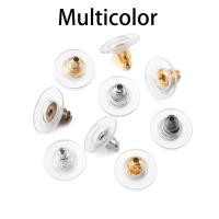 ราคา พร้อมส่ง แป้นต่างหู 100 ชิ้น ฐานแบน มีให้เลือก 2 สีนิกเกิ้ล กับสีทองเค (10781628585)