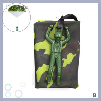 ราคา Cumarba มินิทหารร่มชูชีพของเล่นทหารมือโยนของเล่นพรางบินร่มชูชีพ (21432905405)