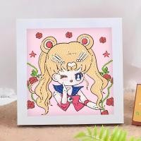 ราคา คริสตัล diy ครอสติสคริสตัล คริสตัลครอสติช พร้อมกรอบ Diamond Painting ปักครอสติสคริสตัล (21543654227)