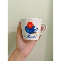 ราคา แก้วเซรามิค พร้อมช้อน ขนาด 200ml แก้วกาแฟ ลายน่ารัก (21512127714)