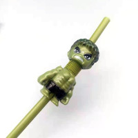 ราคา หลอดพลาสติก หลอดการ์ตูน หลอดงอ หลอดดูดน้ำ หลอดการ์ตูนพร้อมแปรงแก้วเยติ ยืดได้ พร้อมส่ง (21519972839)