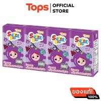 ราคา ทิปโก้ซุปเปอร์คิดน้ำองุ่นแดง 110มล แพค 4 (21472363744)