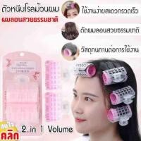 ราคา โรลม้วนหนีบผมลอนเกาหลี แกนใหญ่ 2 ชิ้น แพ็ค (21407845949)