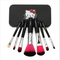 ราคา ชุดแปรงแต่งหน้า Hello kitty เชต7ชิ้น มี2สีให้เลือก (16438523877)