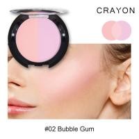 ราคา Crayon Duo Blusher เครยอน ดูโอบรัชเชอร์ บลัชออนเนื้อแป้งอัดแข็ง ขนาด 5g จากประเทศอิตาลี (19744074729)