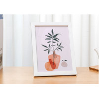 ราคา กรอบรูป กรอบรูปสีขาว กรอบไม้สนกรอบรูป กรอบรูปไม้ กรอบรูปมินิมอล 4x6 5x7 นิ้ว (21716232280)