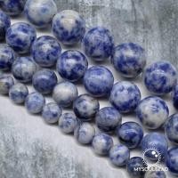 ราคา ดอทโซดาไลท์ หินนำโชคแท้ 4 6 8 10 12 มิล หินเส้นยาว หินแบ่งขาย หินราคาส่ง หินขายส่ง ราคาถูก หินมงคล Mysoulbead (20039274789)