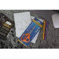 ราคา กรรไกร กรรไกรตัดกระดาษ กรรไกรด้ามสีส้ม หลายขนาด 6 นิ้ว 7 นิ้ว 8 นิ้ว 9 นิ้ว Scissors (7614986963)