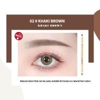 ราคา BIOAOUA ดินสอเขียนคิ้วสองหัว 5 สีกันน้ำเหงื่อธรรมชาติดินสอเขียนคิ้วติดทนนาน (21439805329)