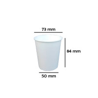 ราคา 50 ใบ แก้วกระดาษ 6 5oz 8oz แก้วกาแฟ มีหูจับ ไม่มีหูจับ สีขาว ถ้วยปาร์ตี้ แก้วน้ำแบบใช้แล้วทิ้ง Paper Cup (21616417781)