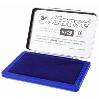 ราคา HORSE แท่นประทับ No 3 สีน้ำเงิน ตราม้า (11504733848)