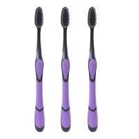 ราคา แปรงสีฟันผู้ใหญ่ แปรงชาโคล แปรงสีฟัน Toothbrush ด้ามจับติดยางกันลื่น รุ่นพรีเมี่ยมชาร์โคล (21012162169)
