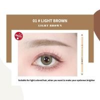 ราคา BIOAOUA ดินสอเขียนคิ้วสองหัว 5 สีกันน้ำเหงื่อธรรมชาติดินสอเขียนคิ้วติดทนนาน (21439805328)